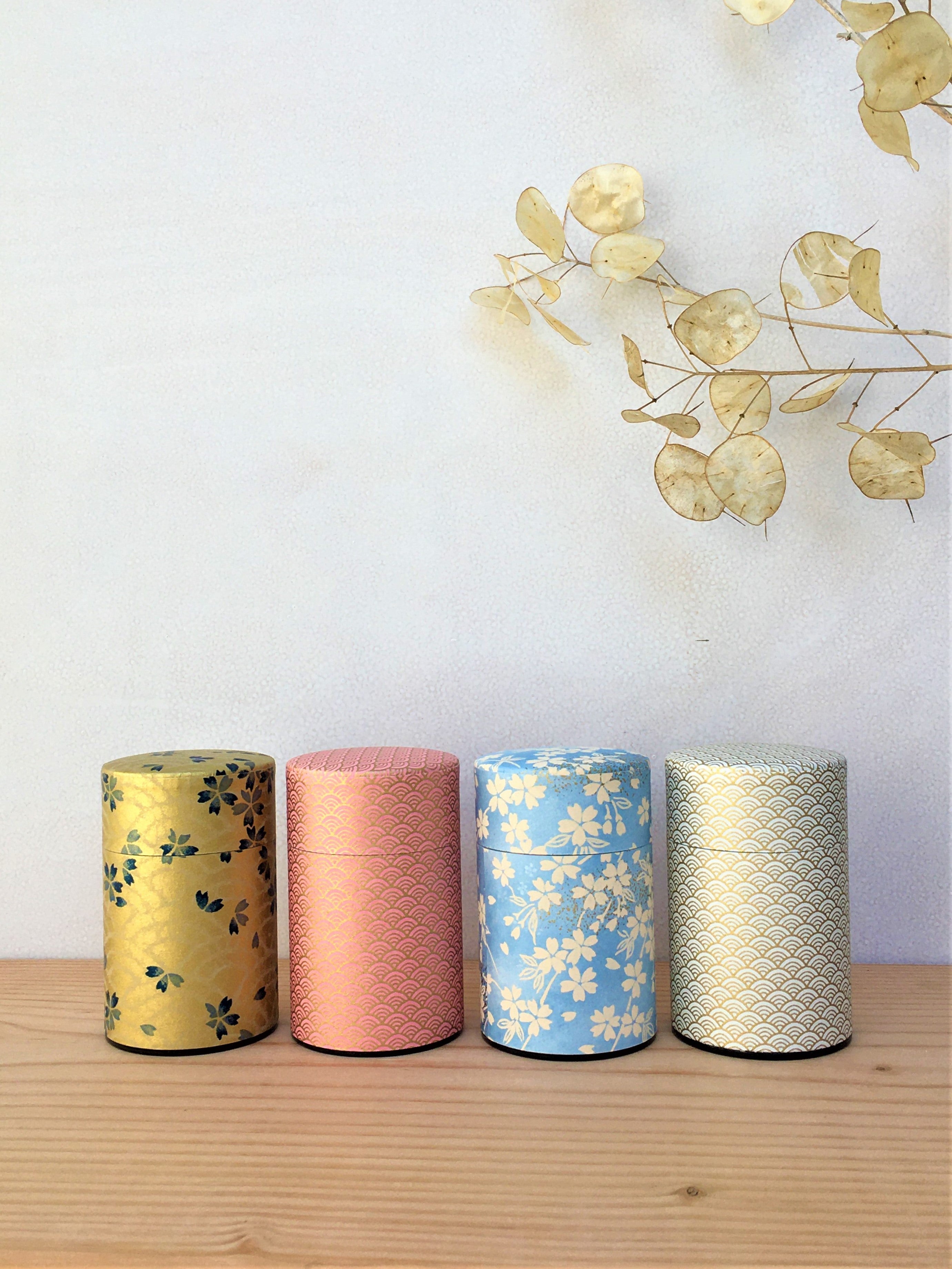 Japanese Washi Paper Tea Tins – Tay Tea LLC