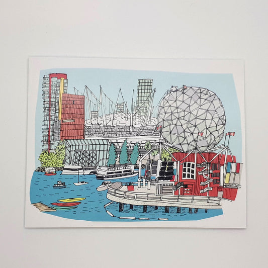 Carte de Vancouver « Monde scientifique »