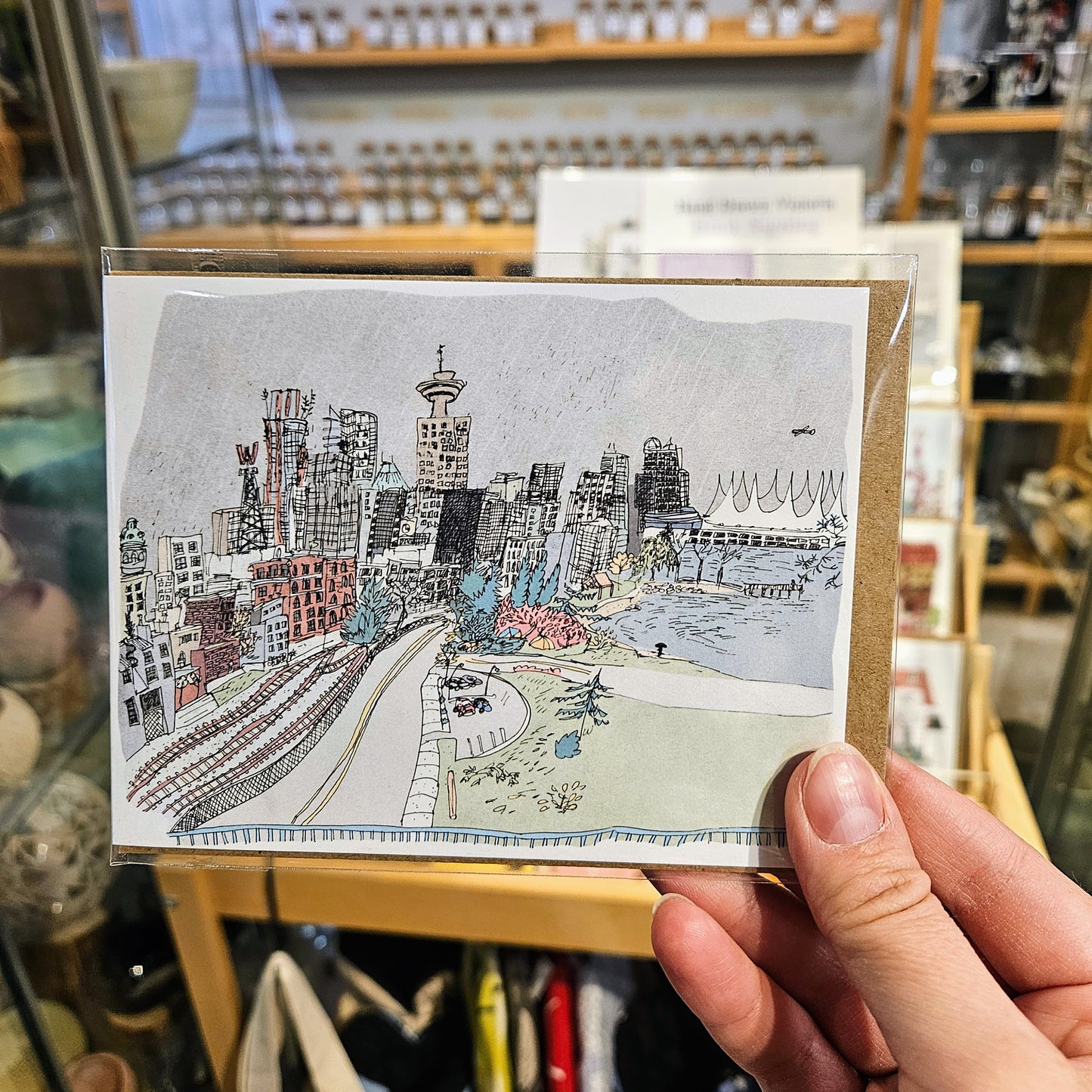 'Crab Park' Vancouver Card
