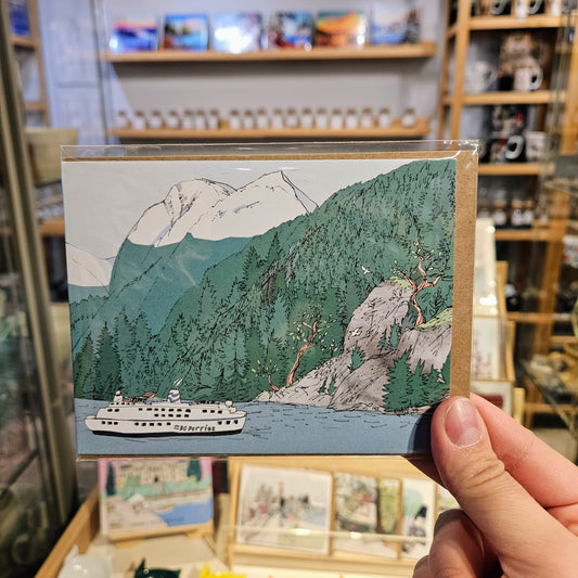 'BC Ferry' Horseshoe Bay, West Vancouver Card