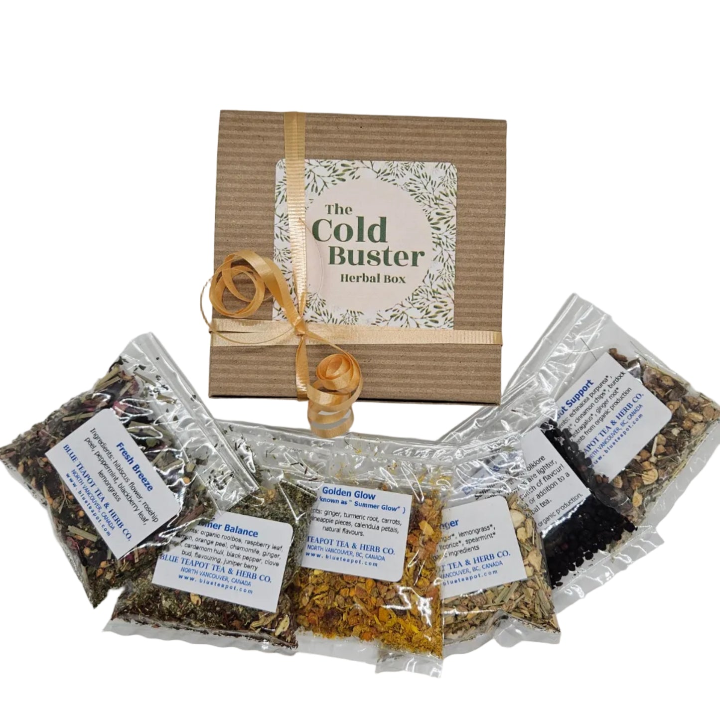 "Cold Buster" Herbal Tea Box (6 Blends)