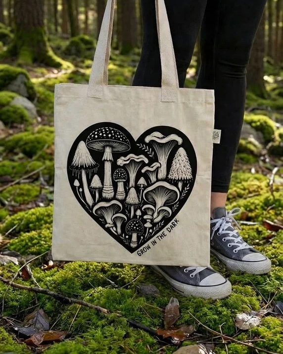 "Grow in the dark" Tote Bag