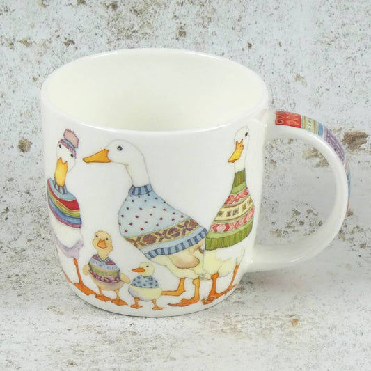Dapper Ducks China Mug With Gift Box