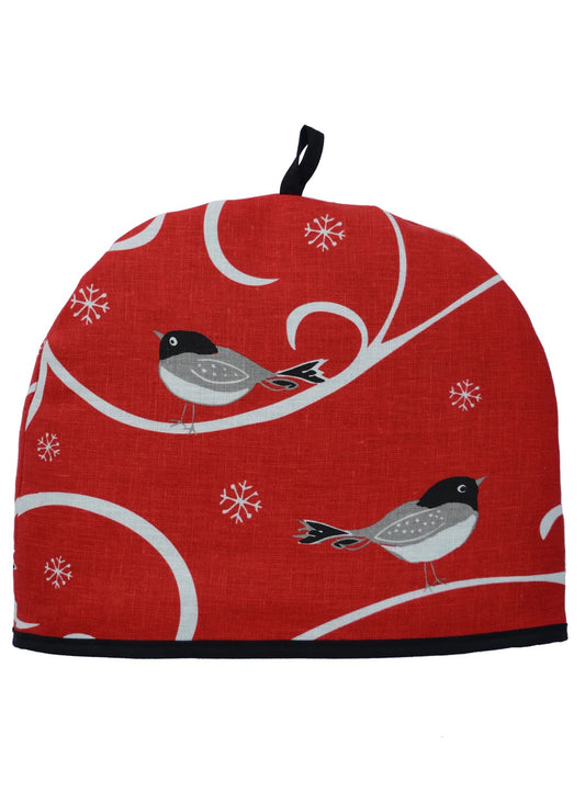"Chick-a-dee" Teapot Cover Cozy
