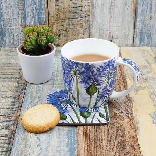 Agapanthus Bone China Mug With Gift Box