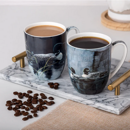 McIntosh - Bateman, Loons (par de tazas)