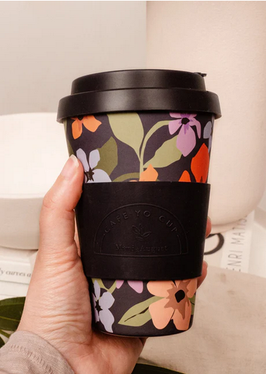 "Petals" - Reusable Bamboo To Go Cup