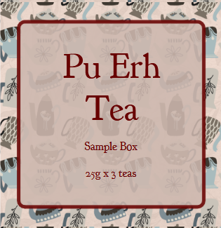Pu-Erh Tea Sample Box (3 teas)
