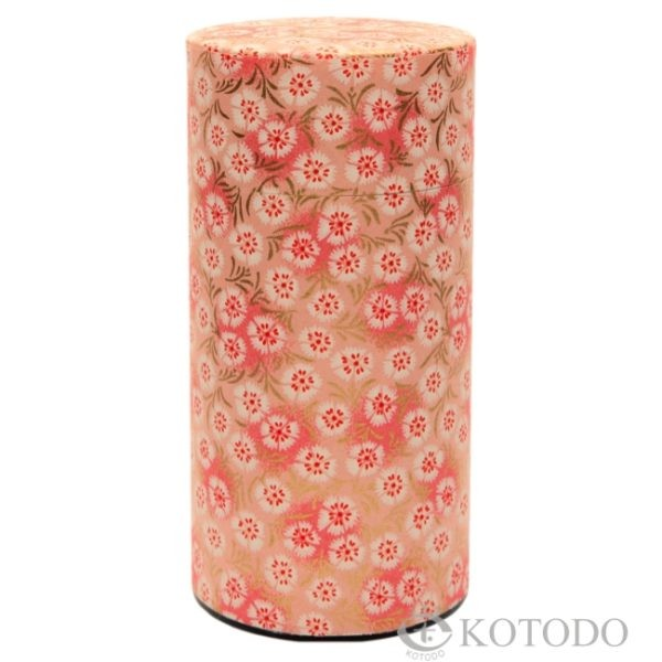 50g Rojo con Azahar, Bote de Papel Washi