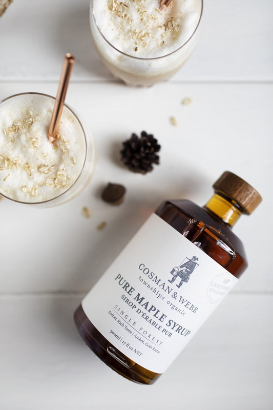 Sirop d'érable biologique, goût riche ambré 375ml