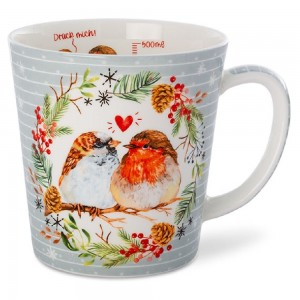 Moineau et Robin - Grande tasse
