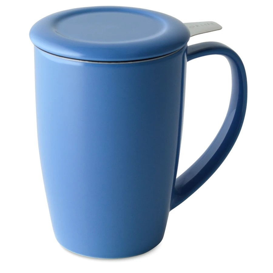 FORLIFE Grande tasse avec couvercle et passoire (7 couleurs) 15 oz – Blue  Teapot Tea & Herb Company