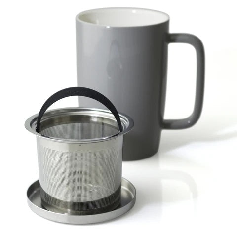 FORLIFE Dew Brew-In-Mug w/infuser & Lid (5 colours) 18oz