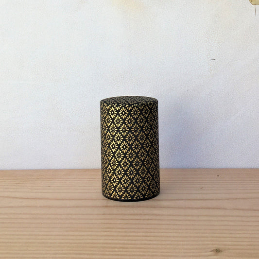50g Gold diamond pattern, Washi Paper Canister