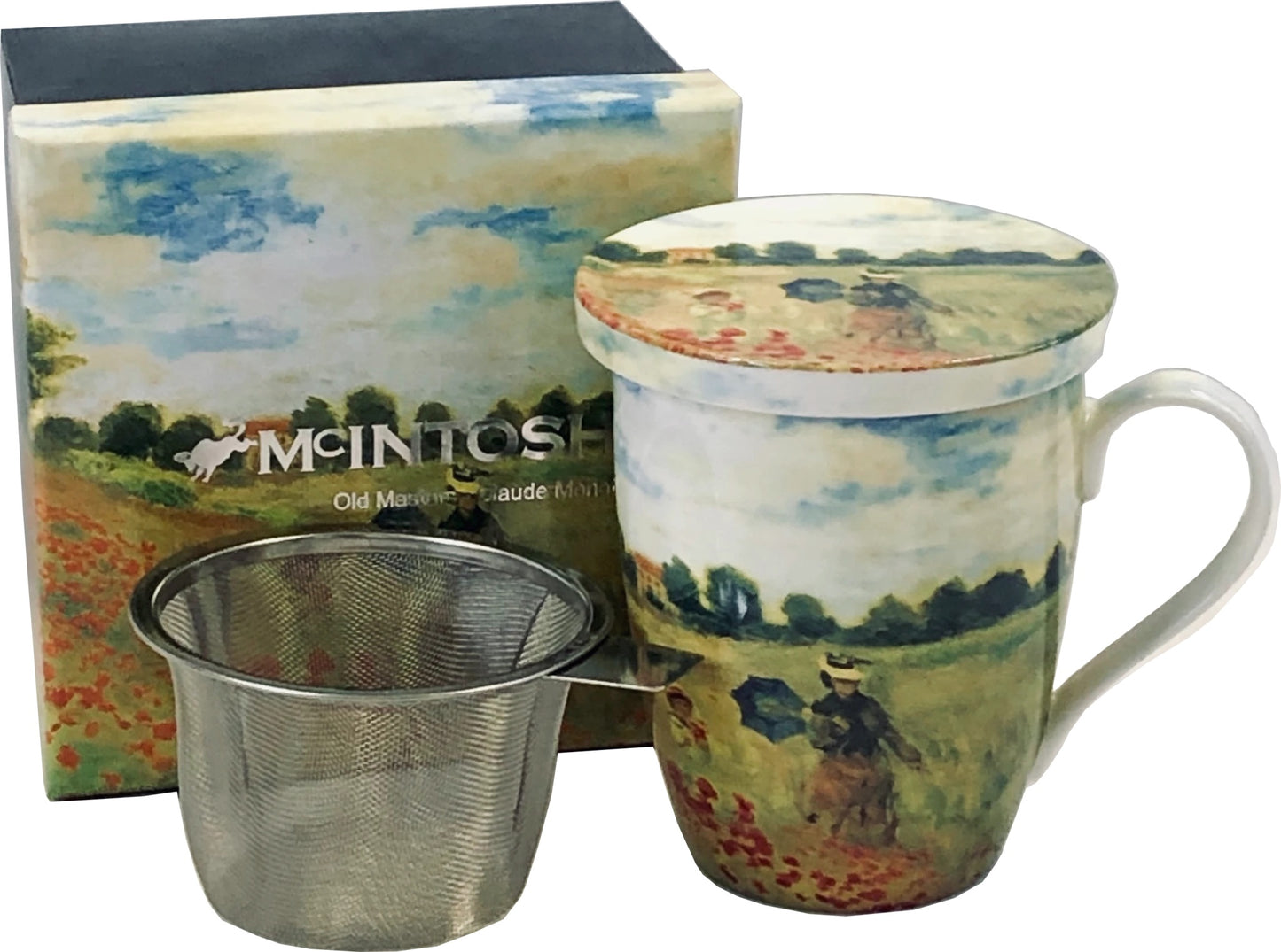 McIntosh - Monet, Amapolas (Taza de té con infusor)