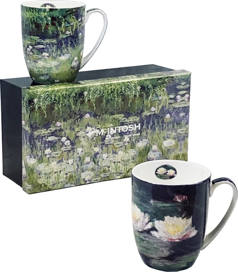 McIntosh - Monet, nénuphars (paire de tasses)