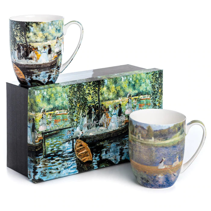 McIntosh - Renoir, Boating Scenes (Mug Pair)