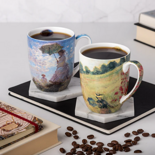 McIntosh - Escenas de Monet con mujeres (par de tazas)