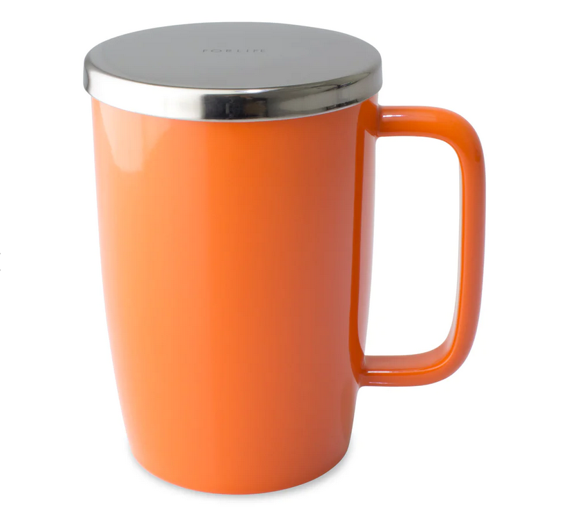 FORLIFE Dew Brew-In-Mug con infusor y tapa (5 colores) 18oz