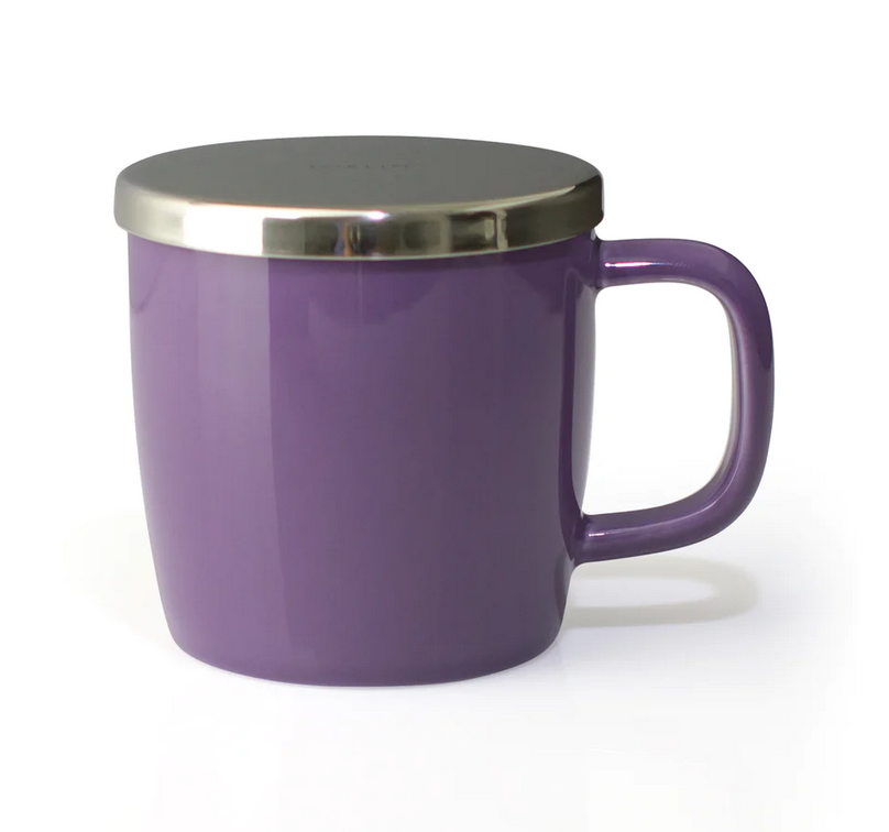 FORLIFE Dew Brew-In-Mug w/infuser & Lid (6 colours) 11oz