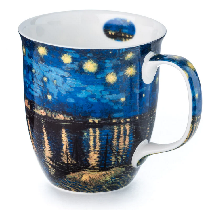 McIntosh - Van Gogh, Noche estrellada sobre el Ródano (Taza Java)