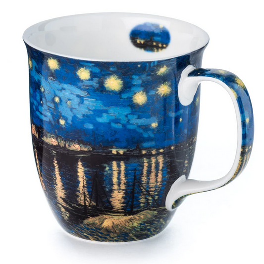 McIntosh - Van Gogh, Noche estrellada sobre el Ródano (Taza Java)
