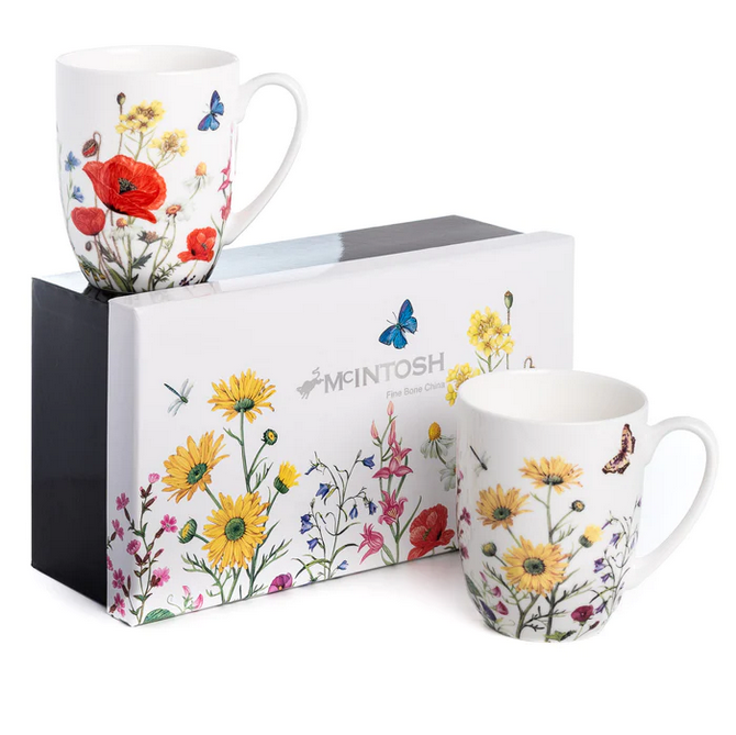 McIntosh - Fleurs Sauvages (Paire de Tasses)