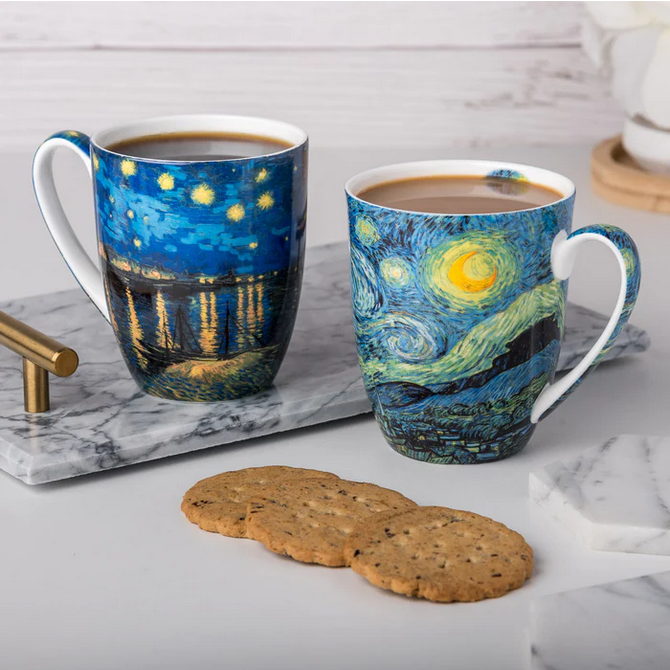 McIntosh - Van Gogh, Starry Night (Mug Pair)
