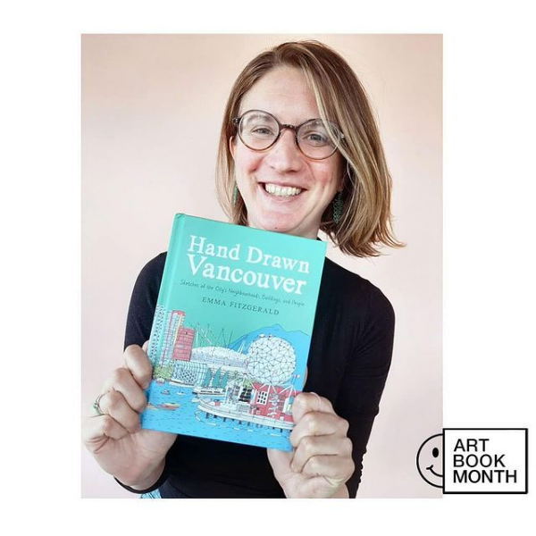 Hand Drawn Vancouver Book (signed by author)