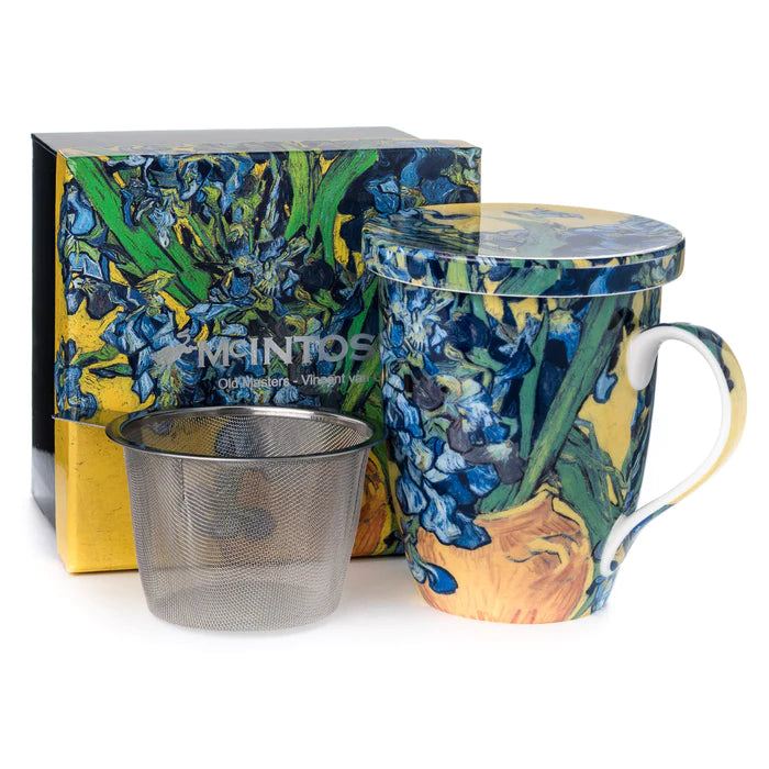 McIntosh - Van Gogh, Irises (Tea Mug w/ Infuser)