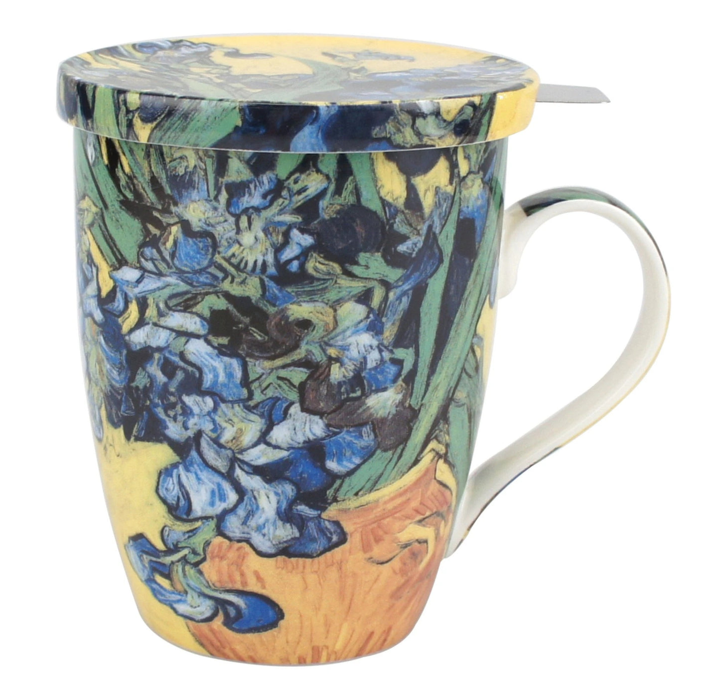 McIntosh - Van Gogh, Irises (Tea Mug w/ Infuser)