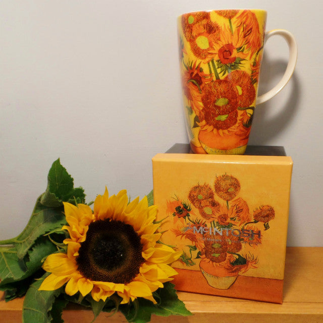 McIntosh - Van Gogh, Sunflowers (Grande Mug)
