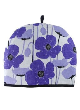 "Purple Poppies" Teapot Cover Cozy