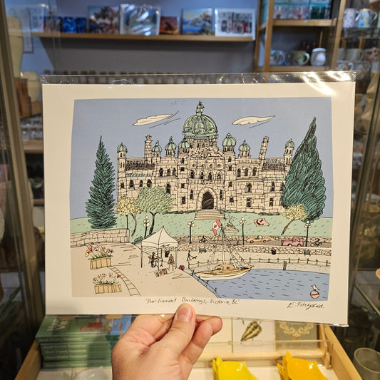 'Parliament Buildings' Medium Print