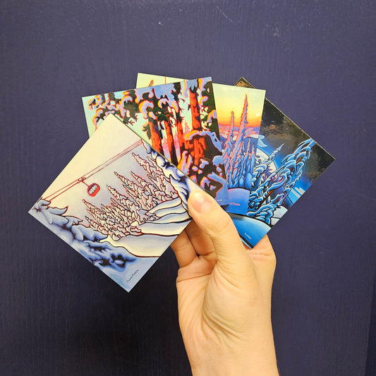 Coasters - Winter Collection (Pack of 4)