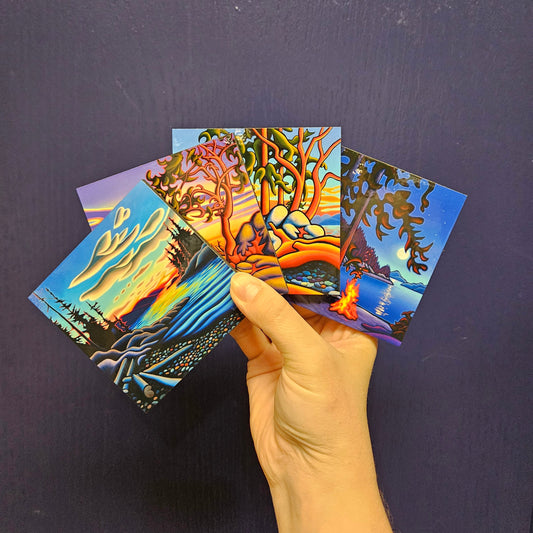 Coasters - Summer Collection (Pack of 4)