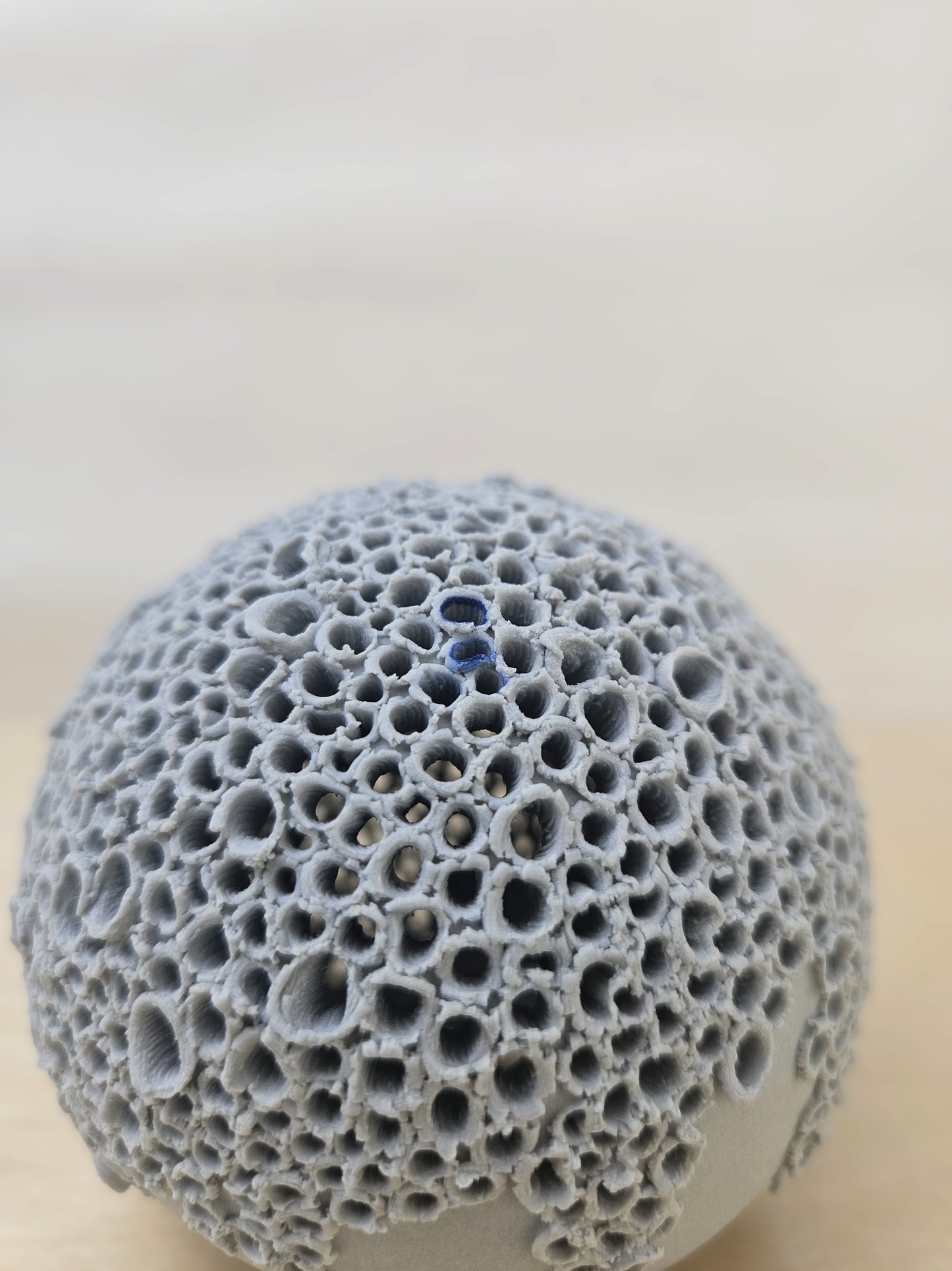 Small Hazy Blue Sphere Lantern 2 (with bright blue speckle)