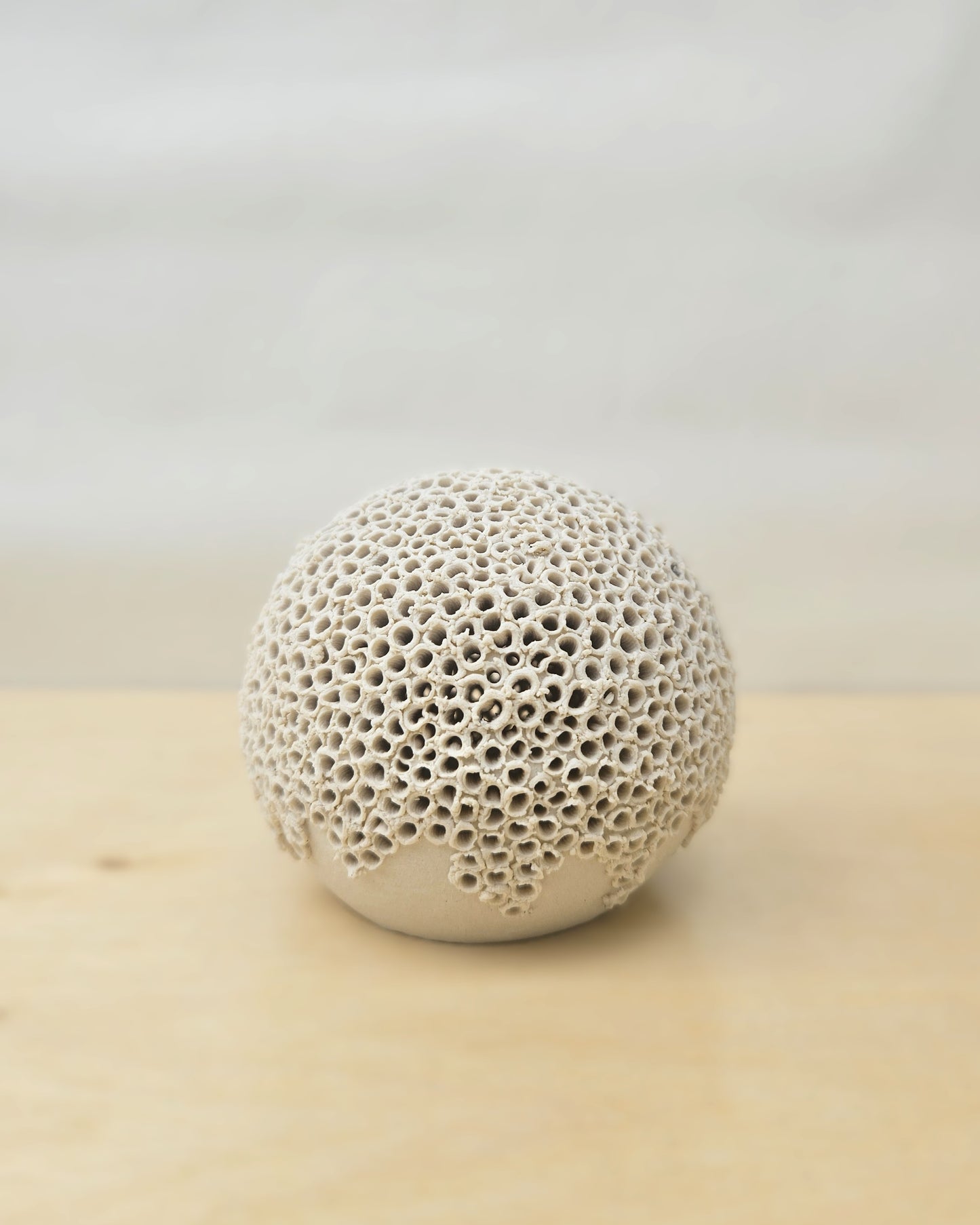 Small Cream White Sphere Lantern 3
