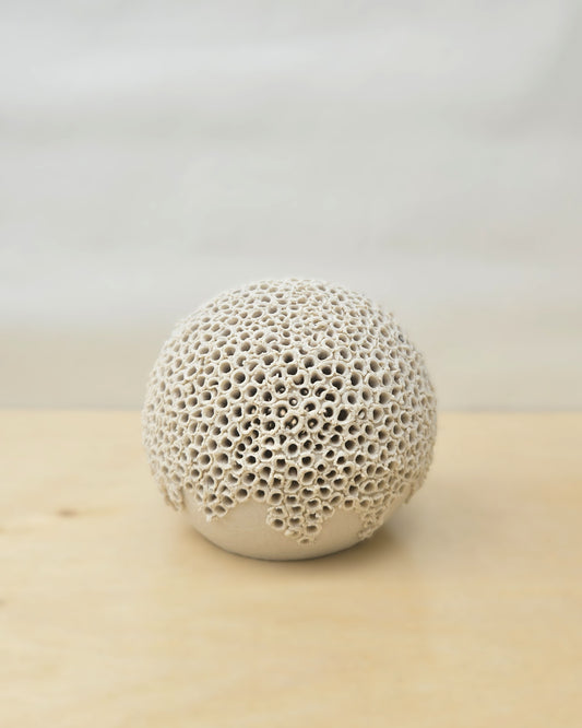 Small Cream White Sphere Lantern 3
