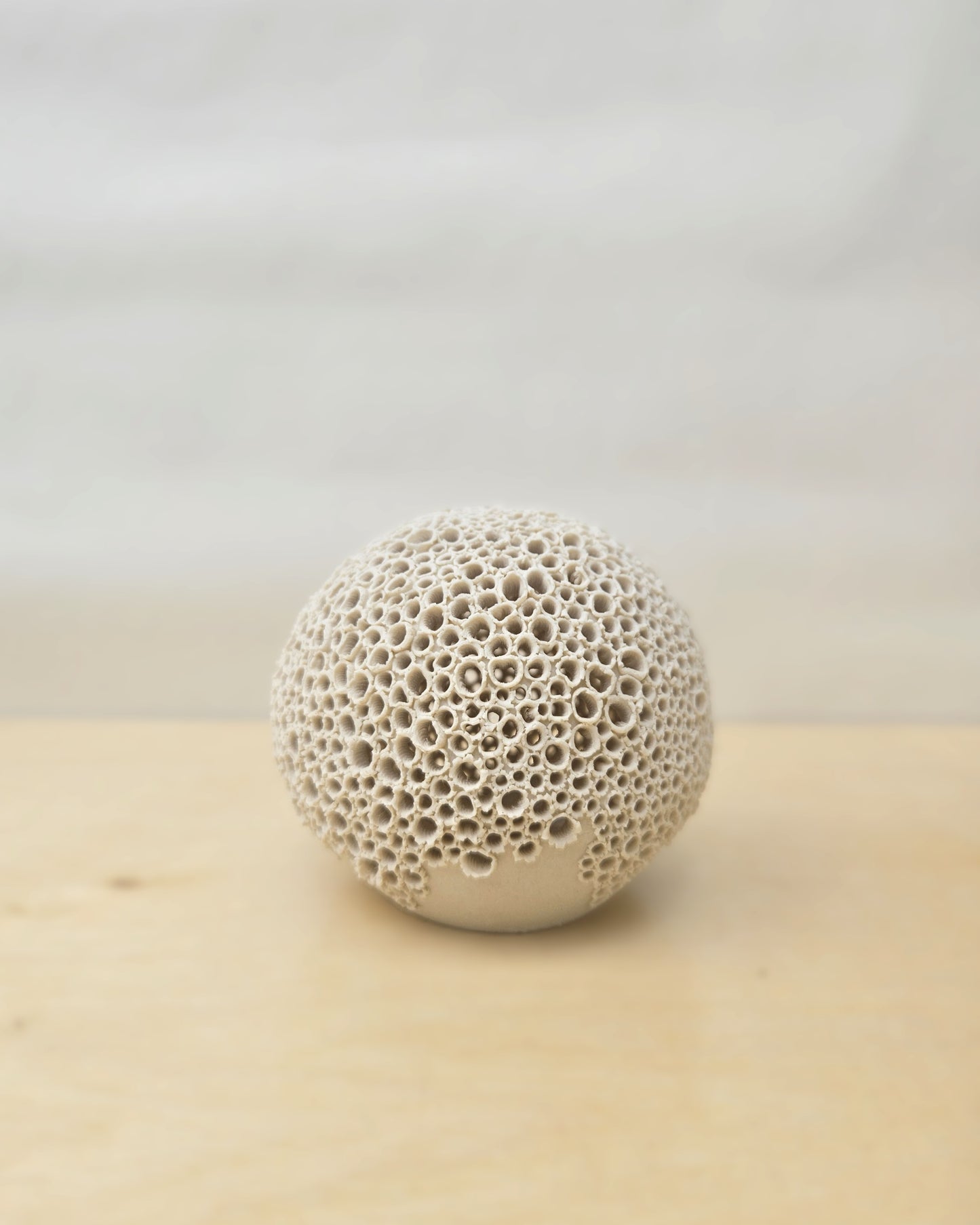 Small Cream White Sphere Lantern 5