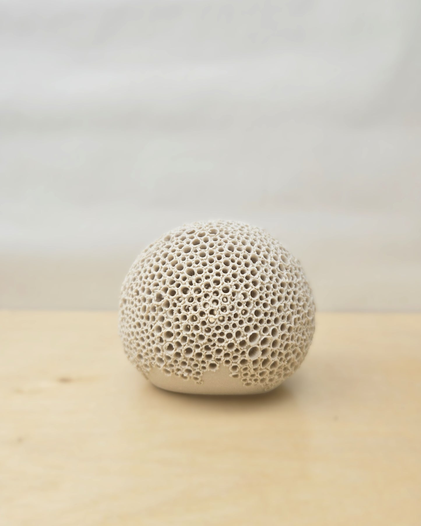 Small Cream White Sphere Lantern 5