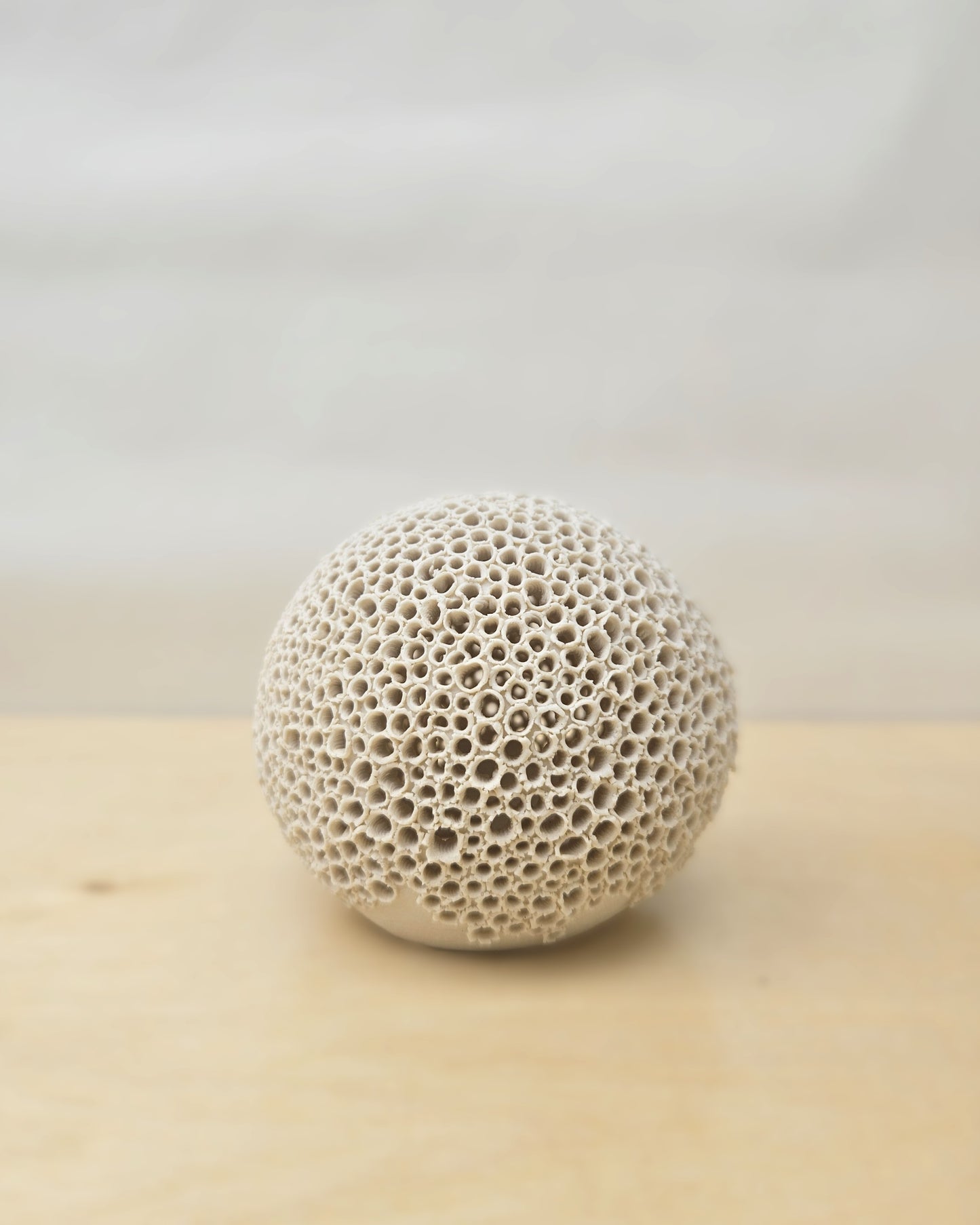 Small Cream White Sphere Lantern 5