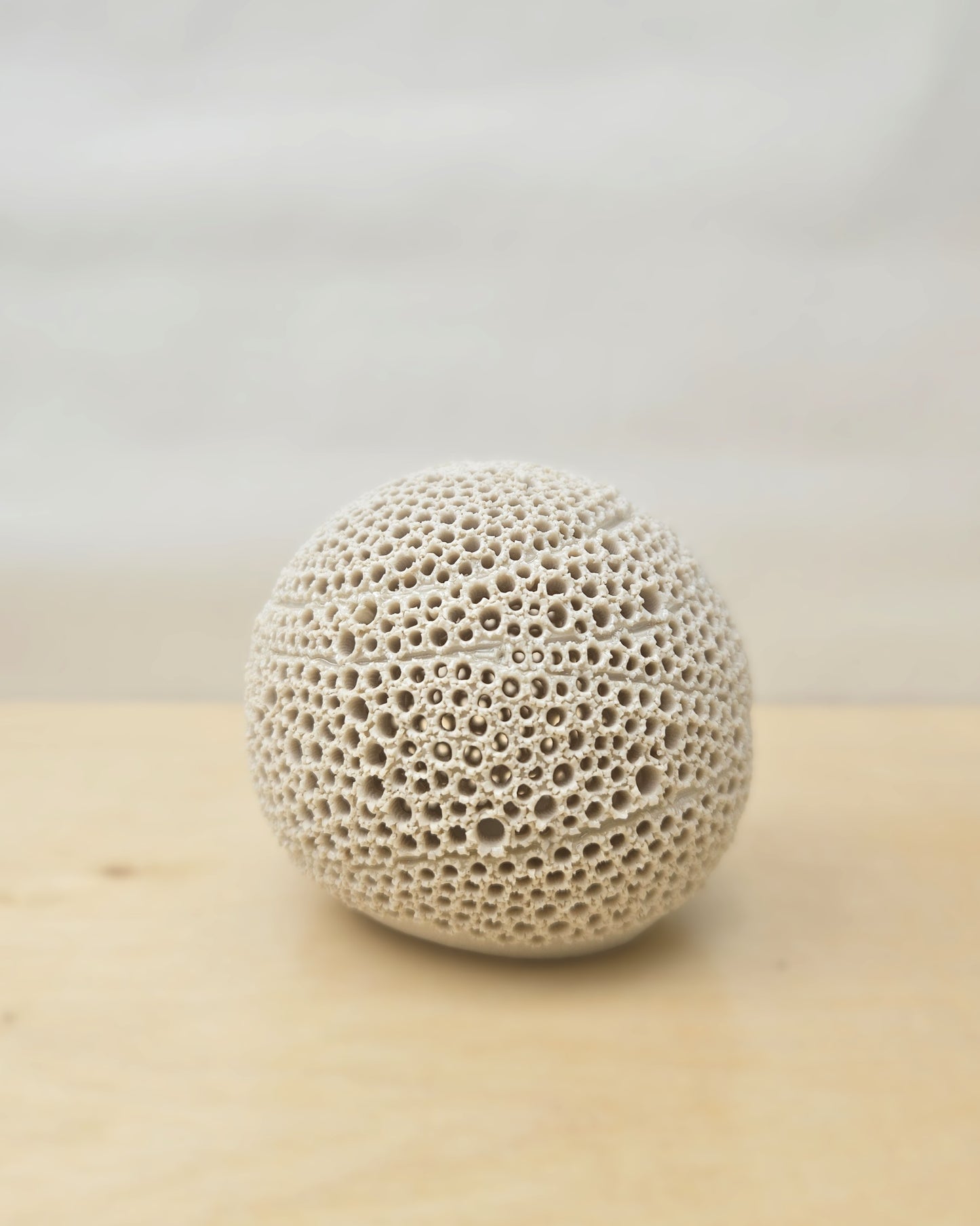 Small Cream White Sphere Lantern 7