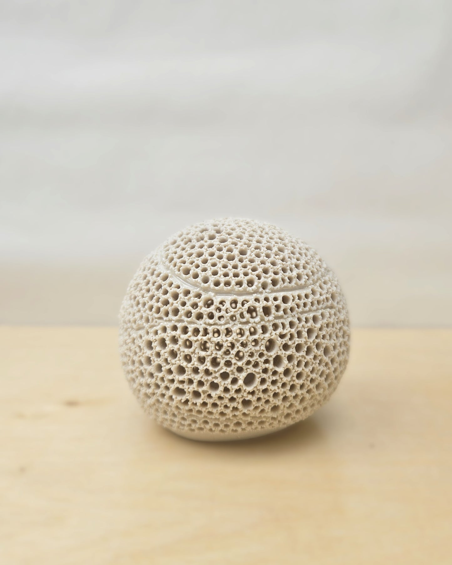 Small Cream White Sphere Lantern 7