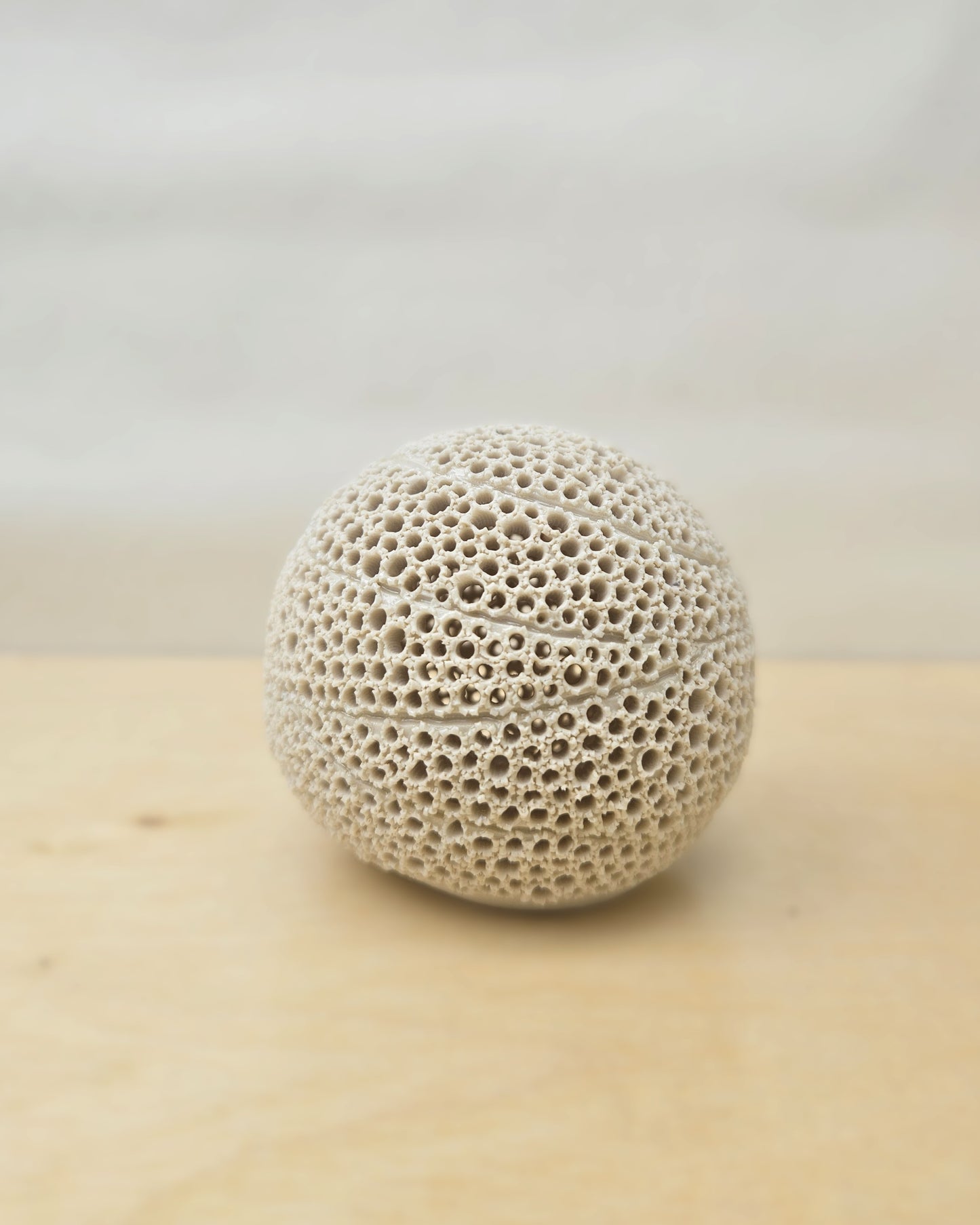 Small Cream White Sphere Lantern 7