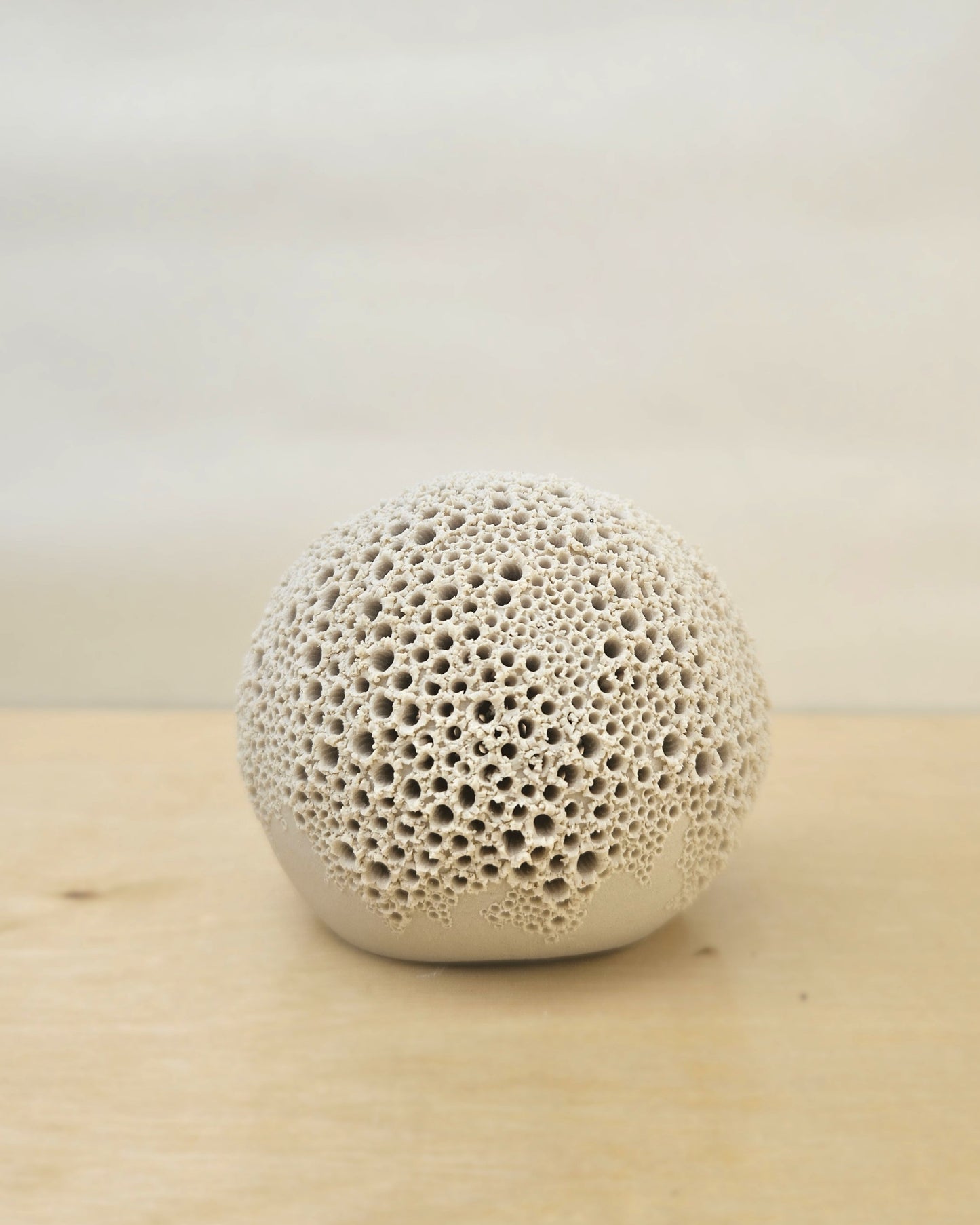 Small Cream White Sphere Lantern 10
