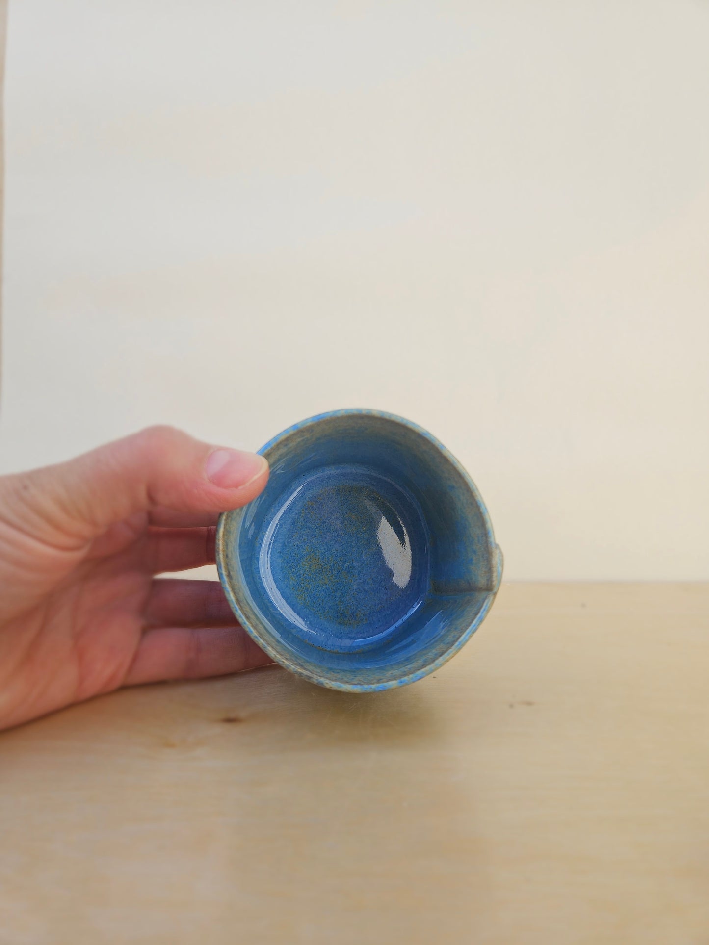 Small Light Blue Drippy Cup