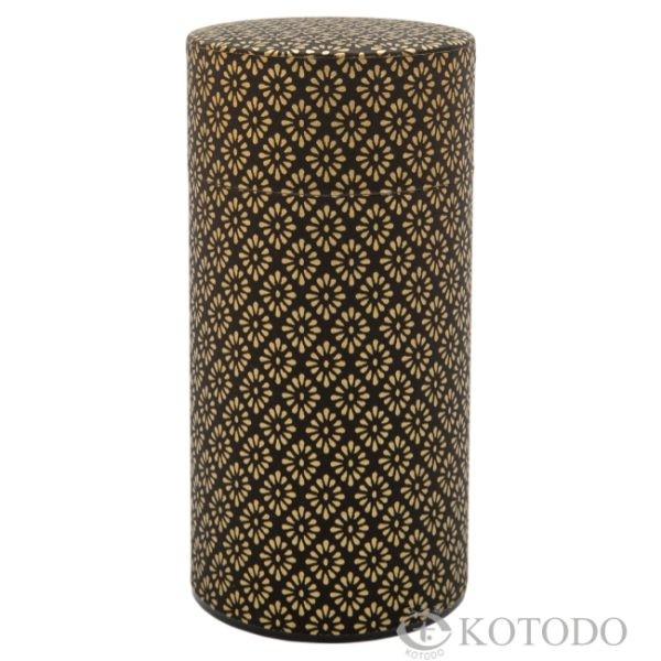 50g Gold diamond pattern, Washi Paper Canister