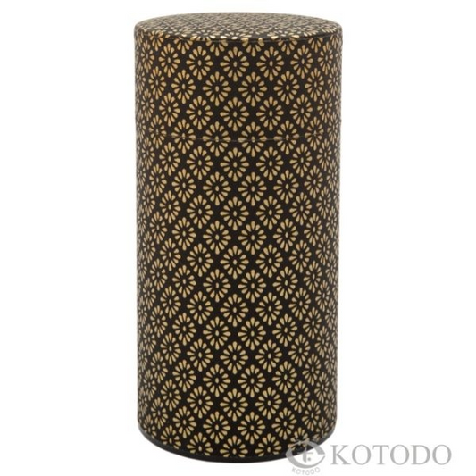 50g Gold diamond pattern, Washi Paper Canister