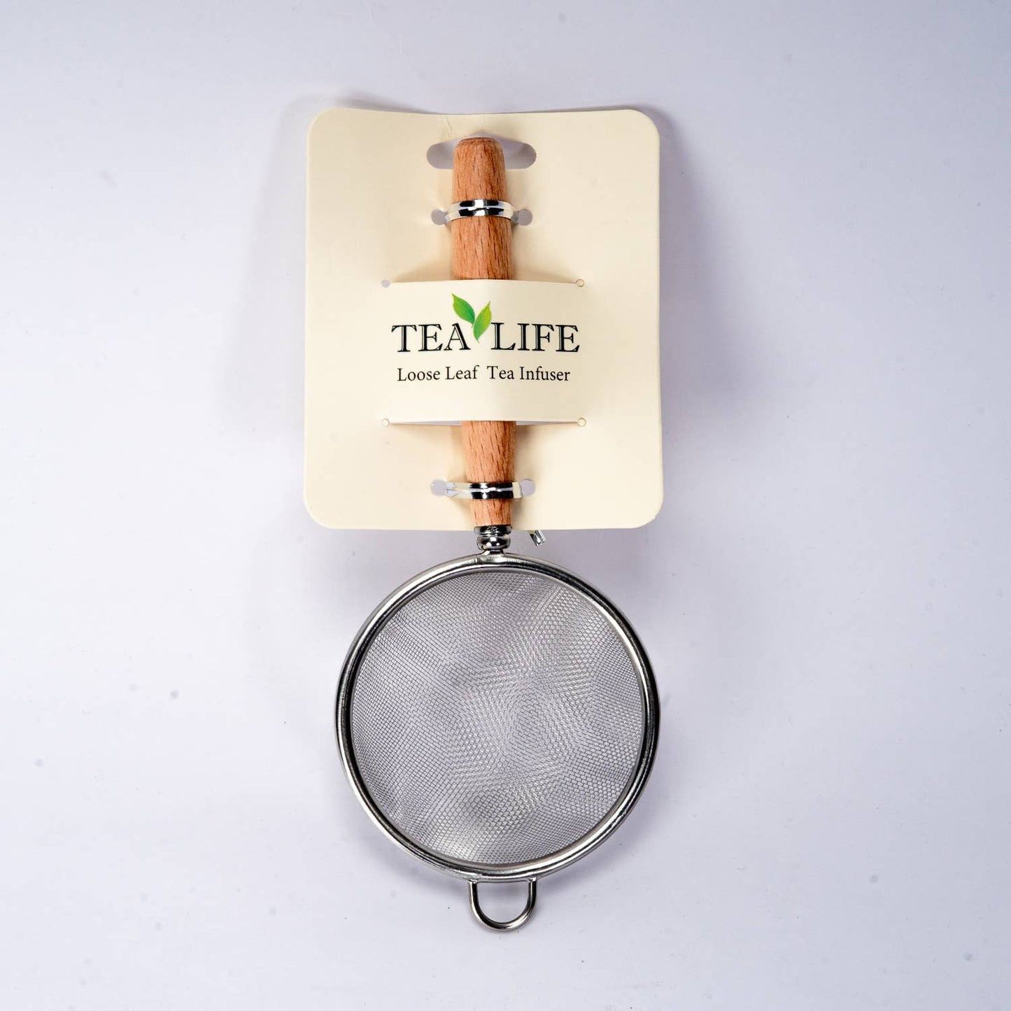 Matcha / Tea Strainer with Wooden Handle
